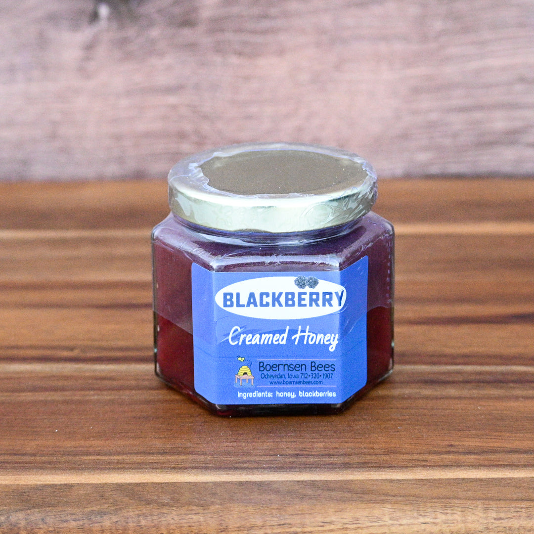 blackberry creamed honey six ounce
