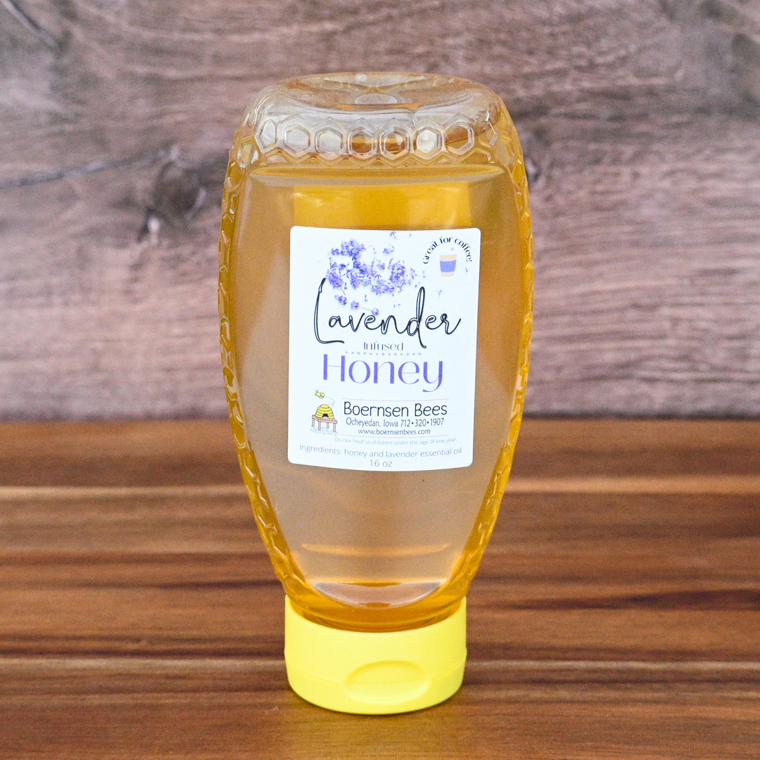 Boernsen Bees Lavendar Flavored Honey
