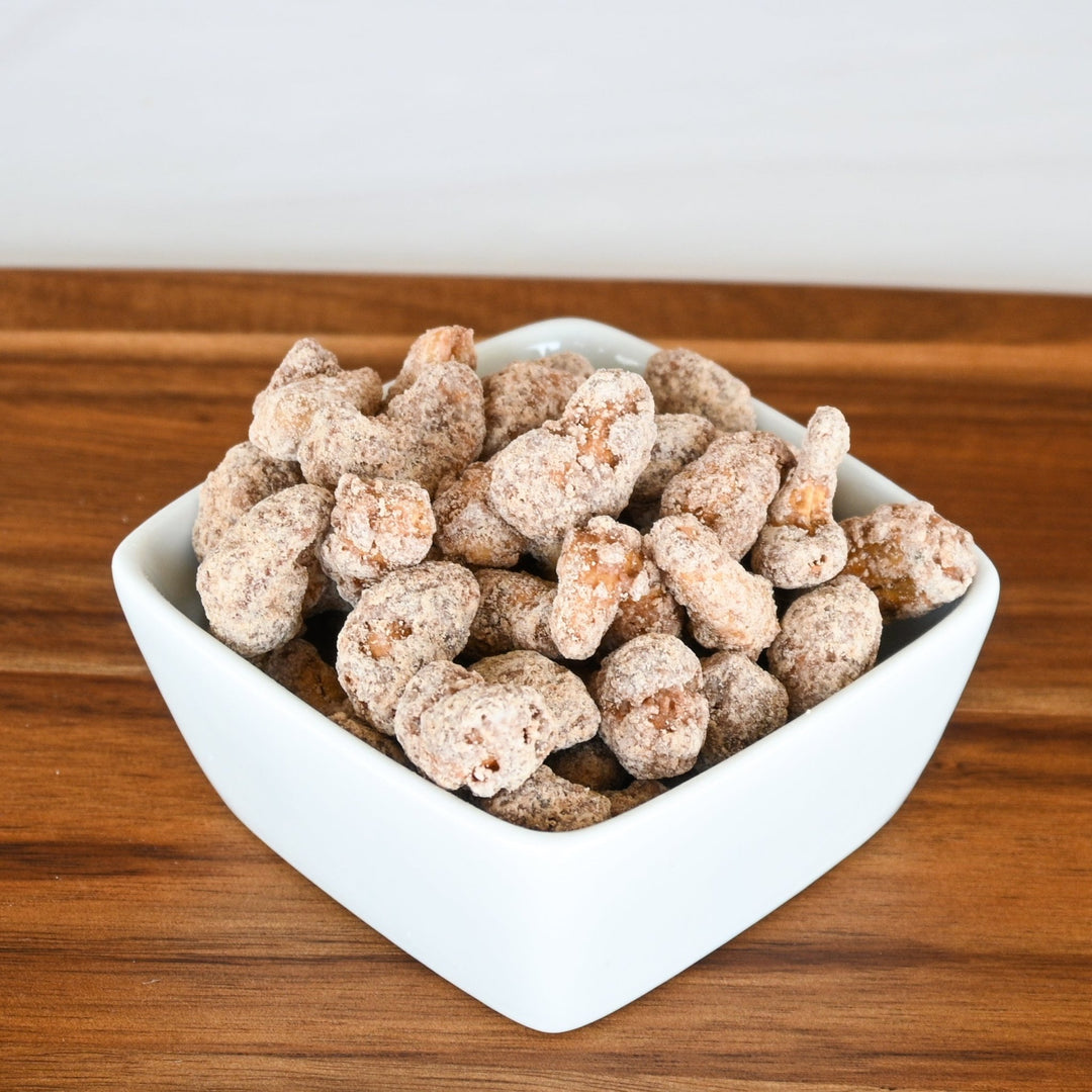Cinnamon Glazed Cashews - The Harvest Barn