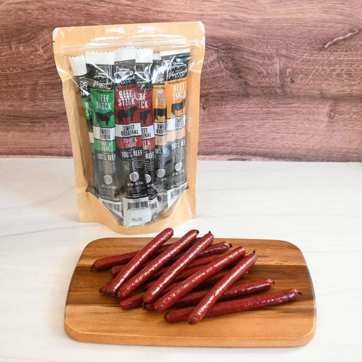 Variety Pack of Harvest Barn Beef Sticks