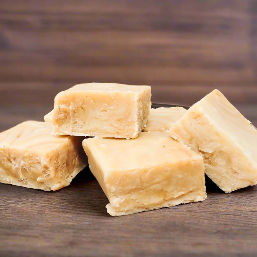 Vanilla Caramel Sea Salt Fudge - The Harvest Barn