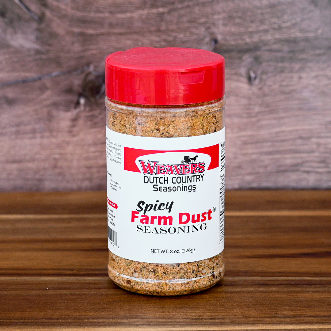 weavers dutch country spicy farm dust seasoning shaker