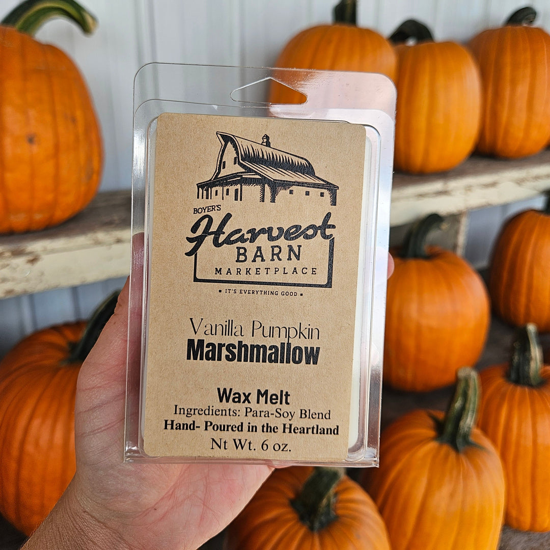 Vanilla Pumpkin Marshmallow Wax Melt