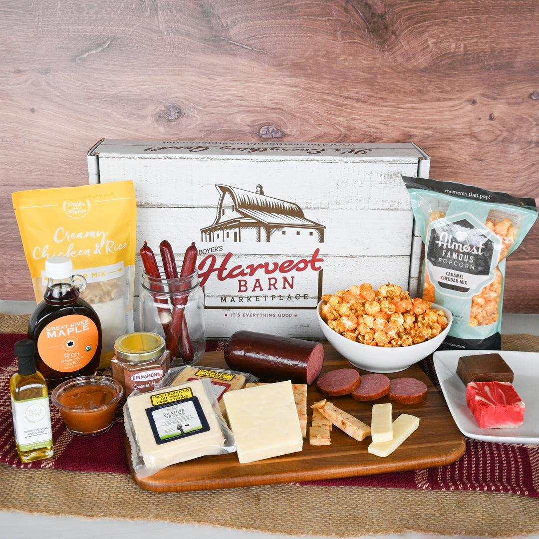 Gift Box with Iowa Food Products