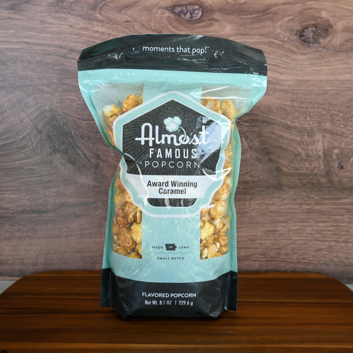 Almost Famous Award Winning Caramel Popcorn