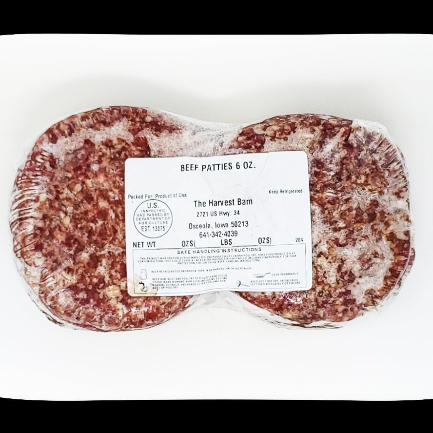 Boyer Beef Hamburger Patties - The Harvest Barn