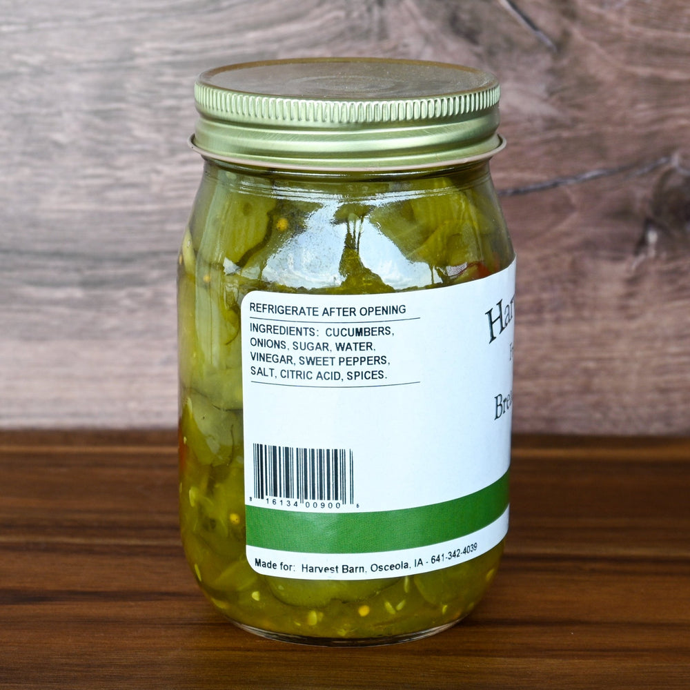 Bread & Butter Pickles - The Harvest Barn