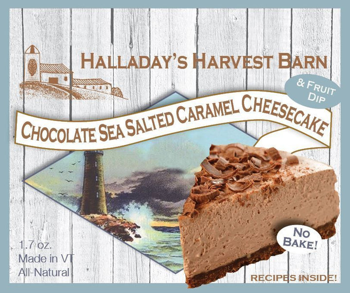 Halladay's Chocolate Sea Salted Caramel Cheesecake Mix
