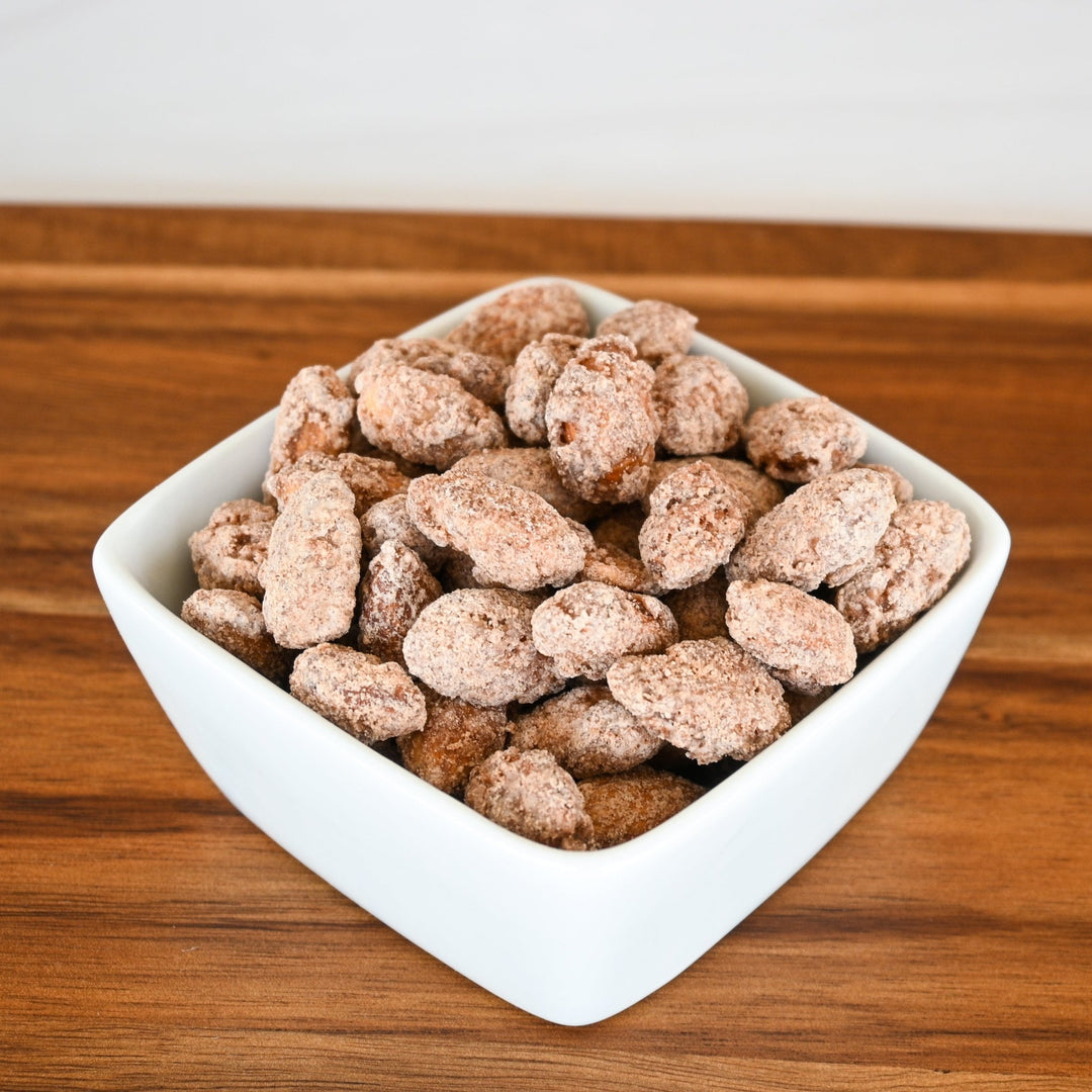 Cinnamon Glazed Almonds - The Harvest Barn