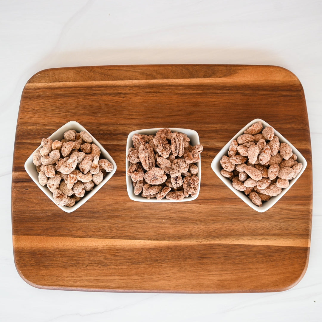 Cinnamon Roasted Nuts Trio Pack - The Harvest Barn