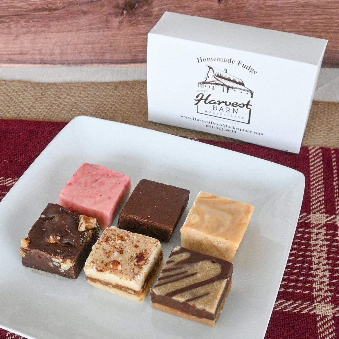 Fudge Assortment Box - The Harvest Barn