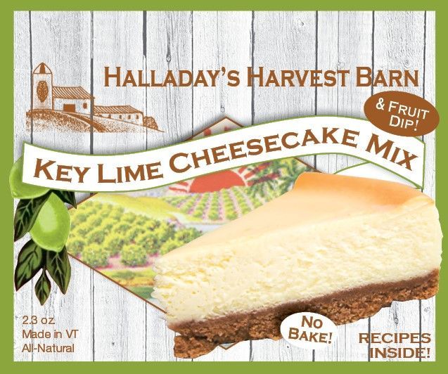 Halladay's Key Lime Cheesecake Mix