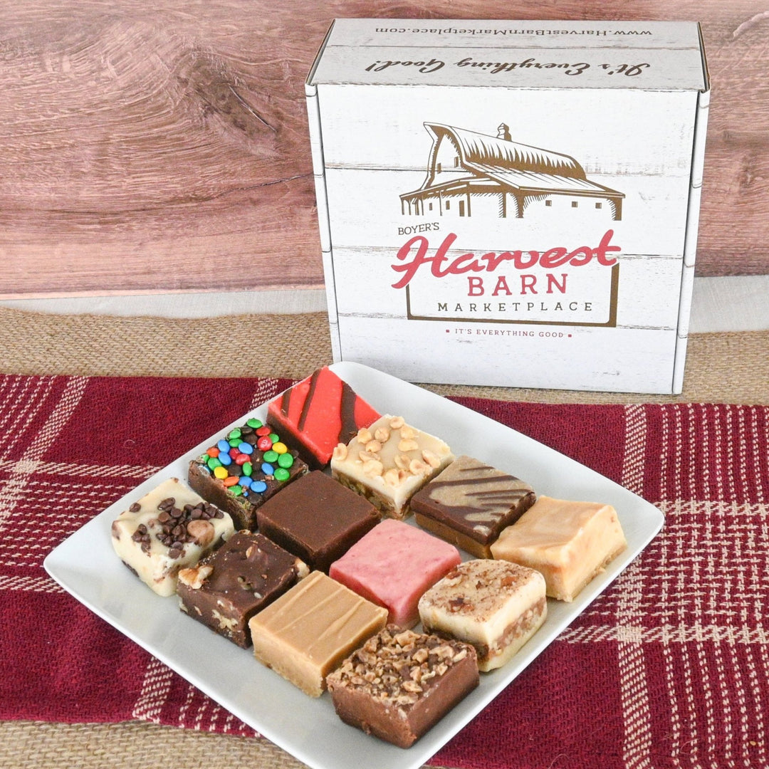 Large Fudge Assortment Gift Box - The Harvest Barn