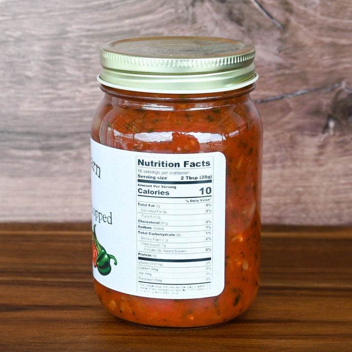 Medium Fine Chopped Salsa - The Harvest Barn