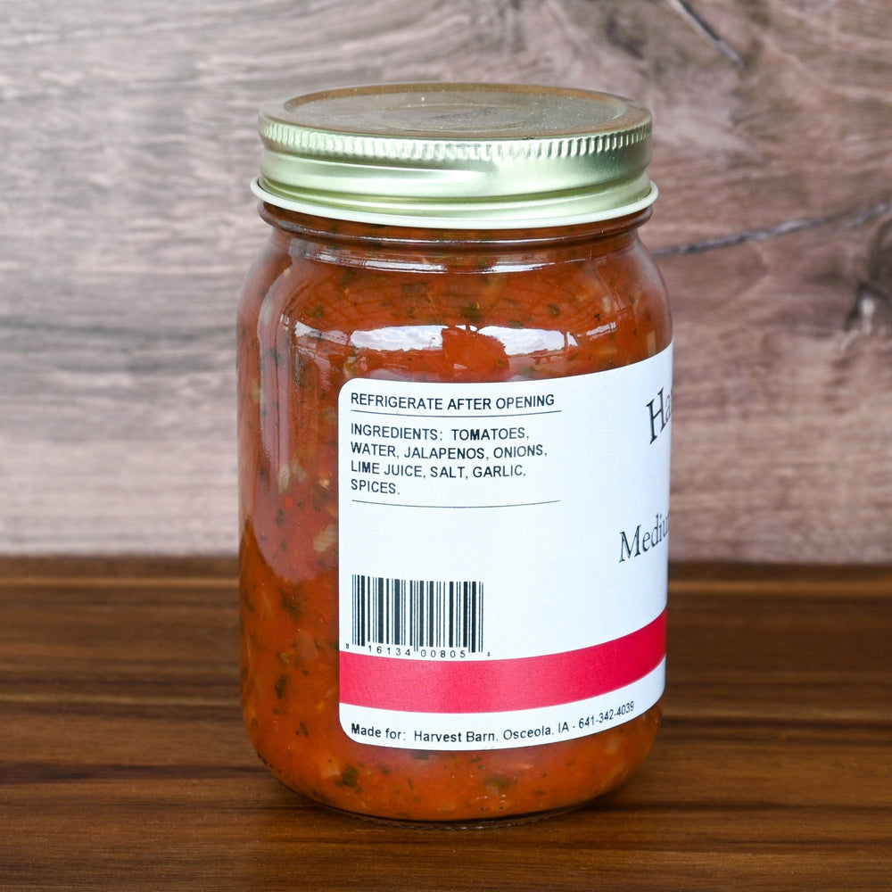 Medium Fine Chopped Salsa - The Harvest Barn