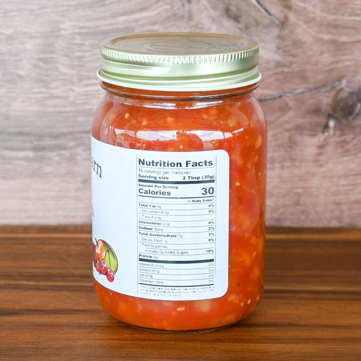 Mild Peach Salsa - The Harvest Barn