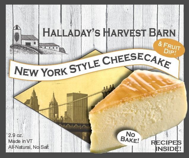 Halladay's New York Style Cheesecake Mix