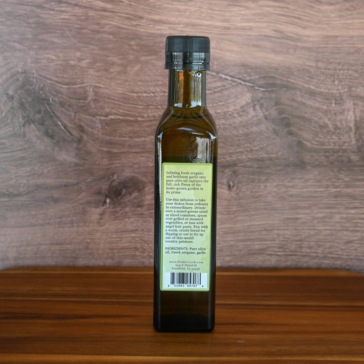 Greek Oregano And Garlic Olive Oil