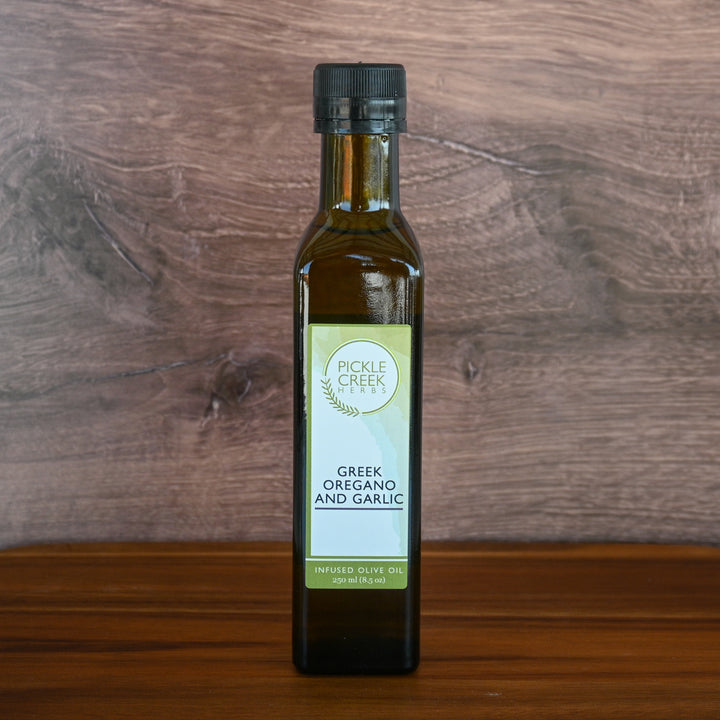 Greek Oregano And Garlic Olive Oil