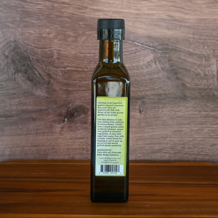 Genovese Basil And Roma Tomato Olive Oil