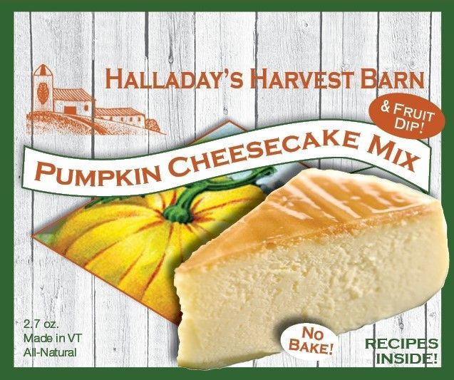 Halladay's Pumpkin Cheesecake Mix