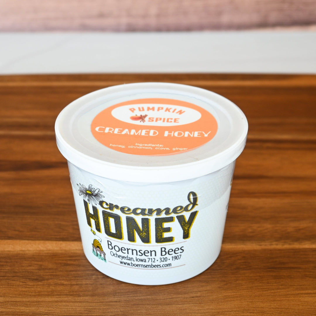 Pumpkin Spice Creamed Honey - The Harvest Barn