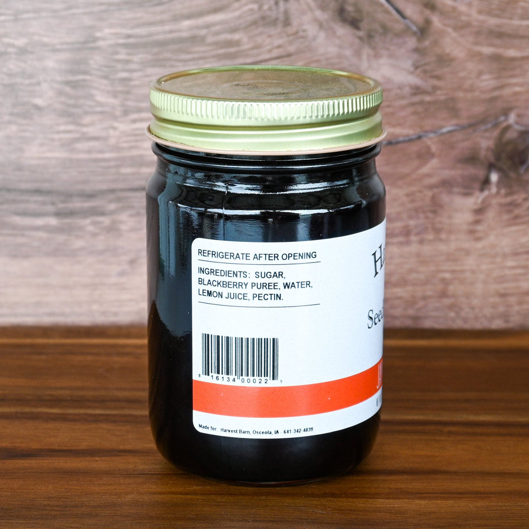 Seedless Blackberry Jam - The Harvest Barn