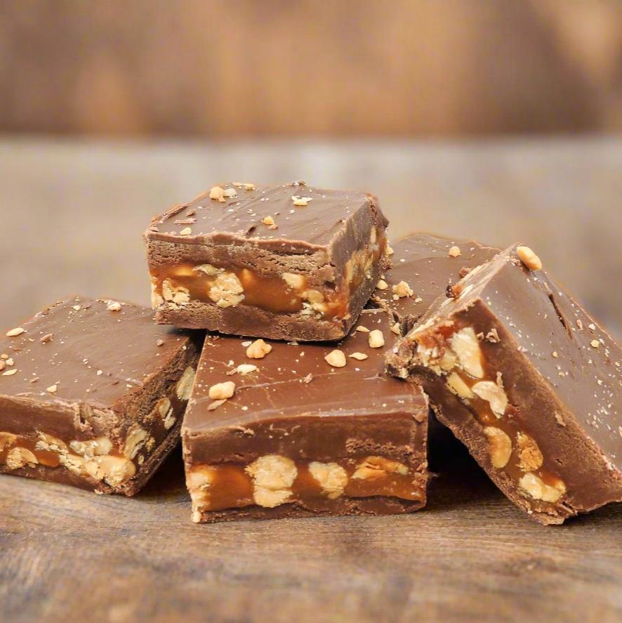 Snickers Fudge - The Harvest Barn