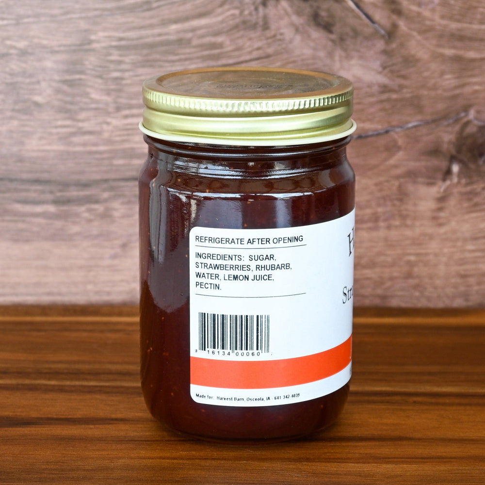 Strawberry – Rhubarb Jam - The Harvest Barn