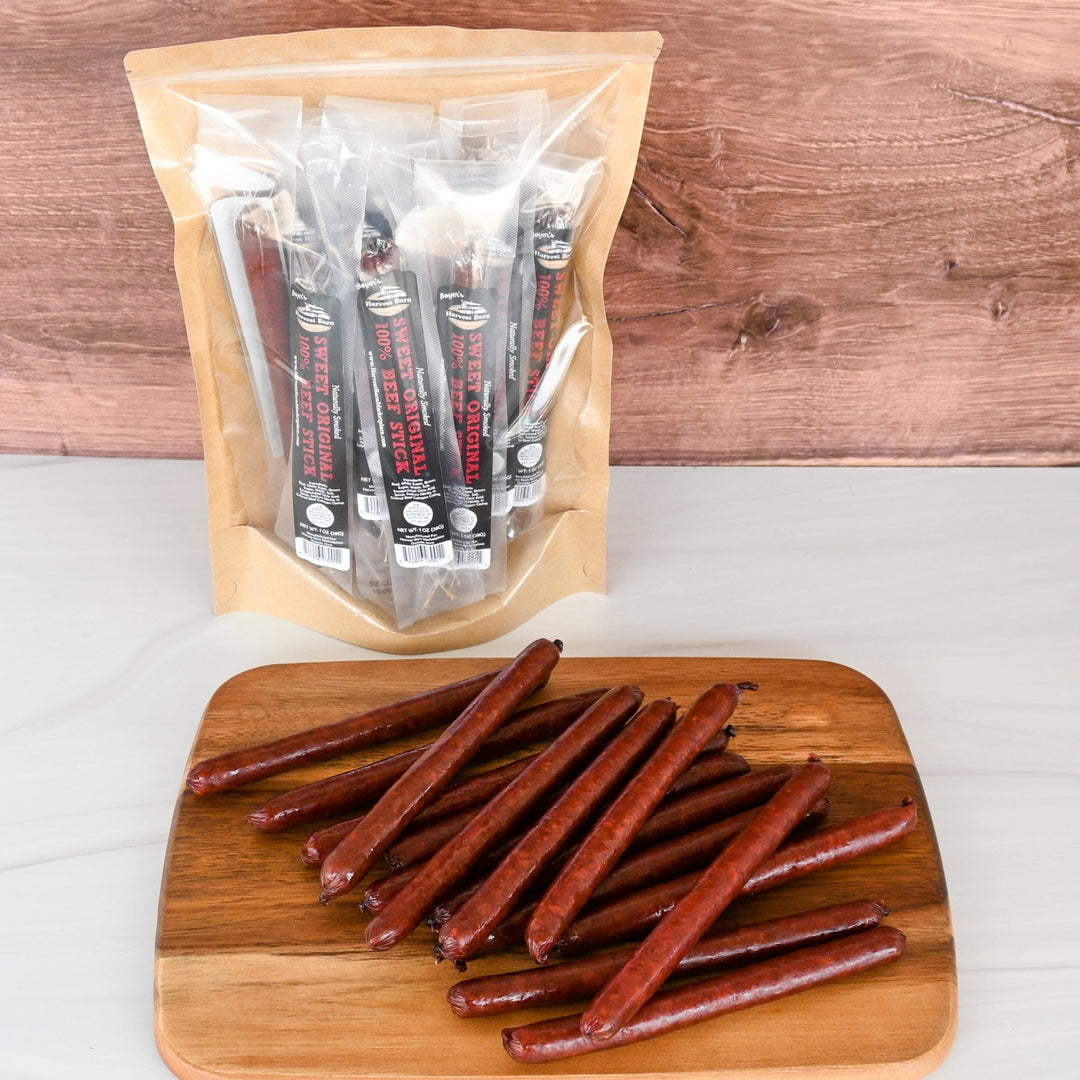 Sweet Original Beef Sticks - The Harvest Barn